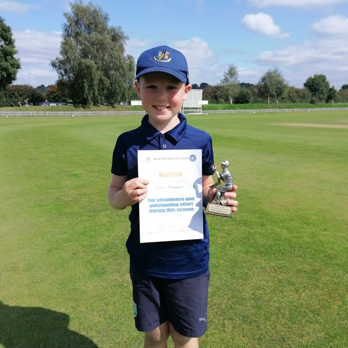 Outstanding Achievement, Congratulations Elliott